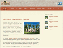 Tablet Screenshot of preserveatcorkscrew.com